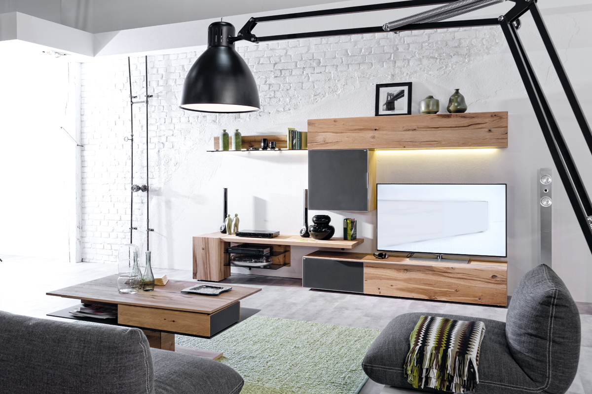 wohnwand altholz, wohnwand v-alpin in eiche altholz massiv geölt, € 4.490.- – möbel, Design ideen